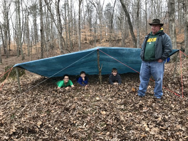 2017 Crossover and Winter Survival Campout