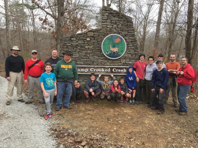 2017 Crossover and Winter Survival Campout