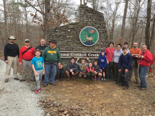 2017 Crossover and Winter Survival Campout