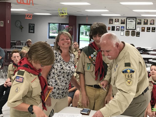 2018 Aug Court of Honor